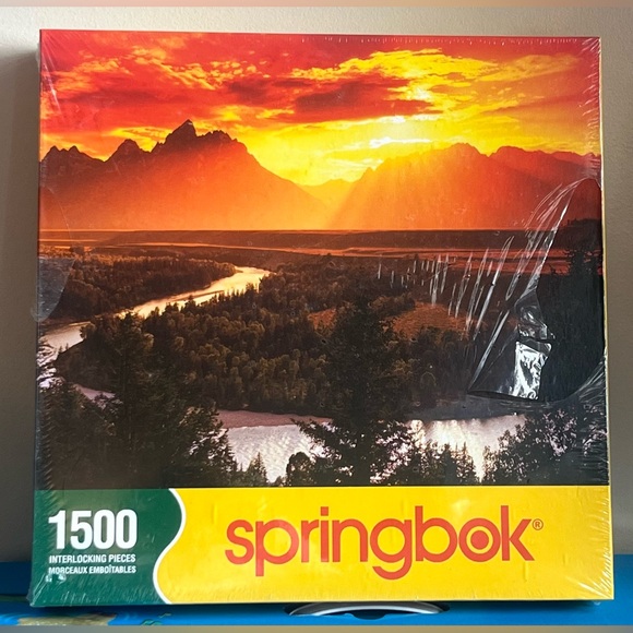 NEW Springbok Golden Sunset 1500 Piece Jigsaw Puzzle - Picture 1 of 3